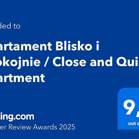 Blisko I Spokojnie / Close And Quiet *